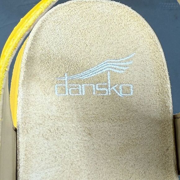 DANSKO ROXIE WOMEN'S leather sandals size 8.5 (39) - Picture 7 of 12